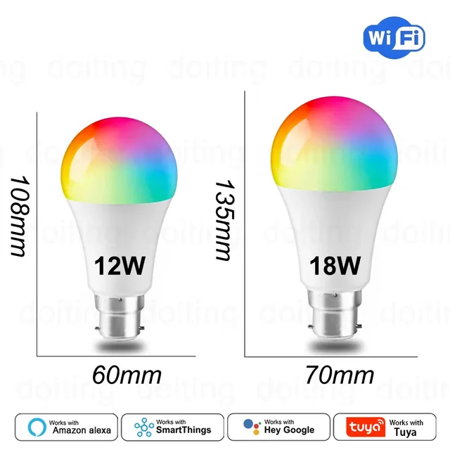 Ampoule Wifi B22 Smart Life – vue 5
