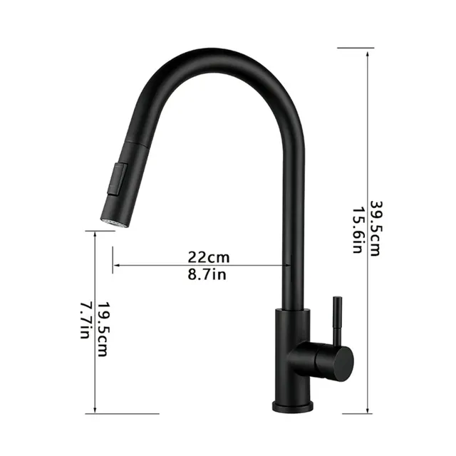 Mitigeur cuisine monocommande bec haut col cygne… – vue 2