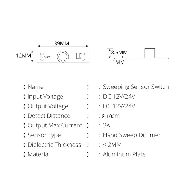 Smart Switch Module Capteur Détecteur de Mouvement Doigt… – vue 6