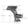 Robinet de Lavabo en Laiton pour Installation de Pont – vue 7