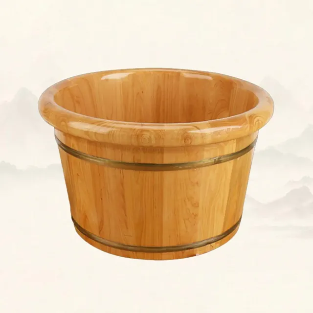Bain de pieds en bois pour hommes et femmes – vue 4