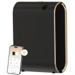 Diffuseur de parfum sans eau Bluetooth, Machine intelligente pour diffuseur d&rsquo;huile essentielle domestique, couverture de 1500 pieds carrés, diffuseur d&rsquo;air parfumé