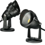 Dimmable5W COB LED lampe à gazon DC12V paysage extérieur lumière Spot IP65 résistance à l&rsquo;eau pour jardin Patio cour tapis