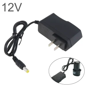 Chargeur batterie lithium 12V adaptable perceuse tournevis secteur universel tension 100240V indicateur voyant rouge plein vert câble 120cm PVC Chargeur batterie lithium 12V adaptable perceuse tournevis secteur universel tension 100240V indicateur voyant rouge plein vert câble 120cm PVC