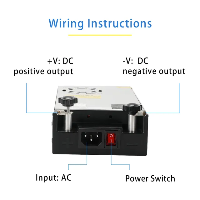 Alimentation à découpage SMPS AC 110V 220V à DC 12V 24V… – vue 6