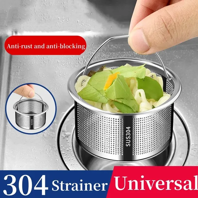Bouchon de filtre d'évier de cuisine en acier inoxydable… – vue 2