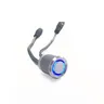 Interrupteur tactile encastrable métal argent brossé… – vue 4