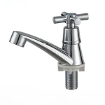 Robinet de salle de bains chromé de qualité supérieure, Interface universelle, robinet d&rsquo;eau chaude et froide traditionnelle pour lavabo, vanité, décor moderne