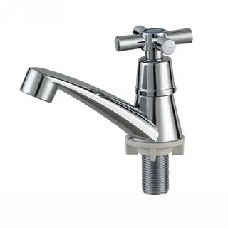Robinet de salle de bains chromé de qualité supérieure