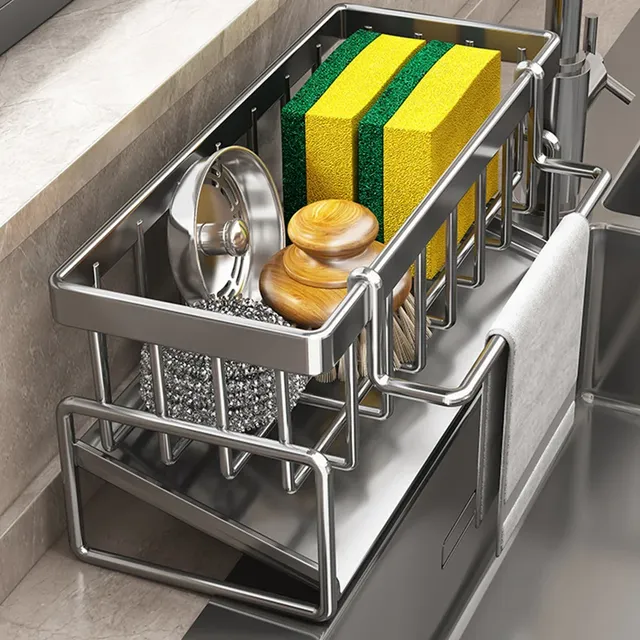 Égouttoir évier cuisine inoxydable acier brossé… – vue 6