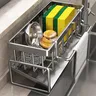 Égouttoir évier cuisine inoxydable acier brossé… – vue 6