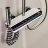Colonne douche thermostatique mural grande pomme pluie… – vue 5