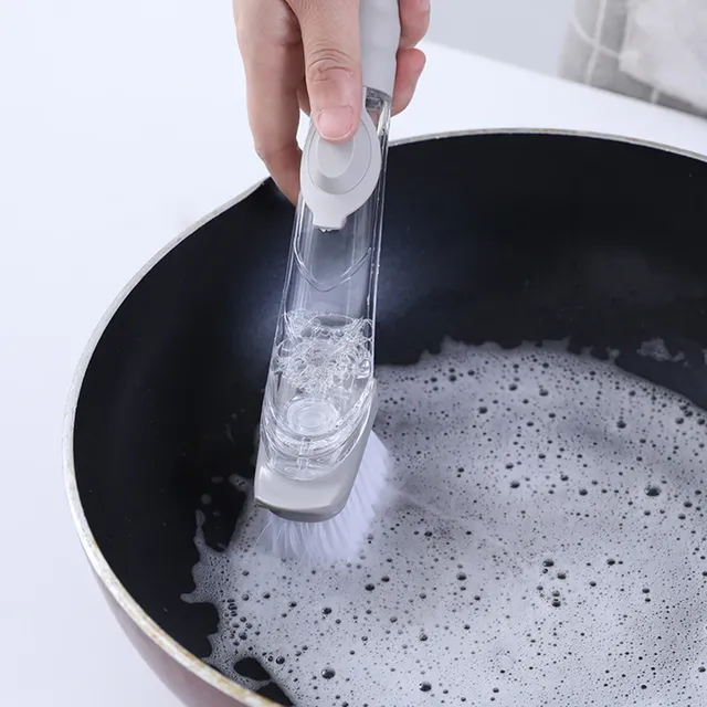 Brosse de lavage de casseroles de cuisine – vue 4