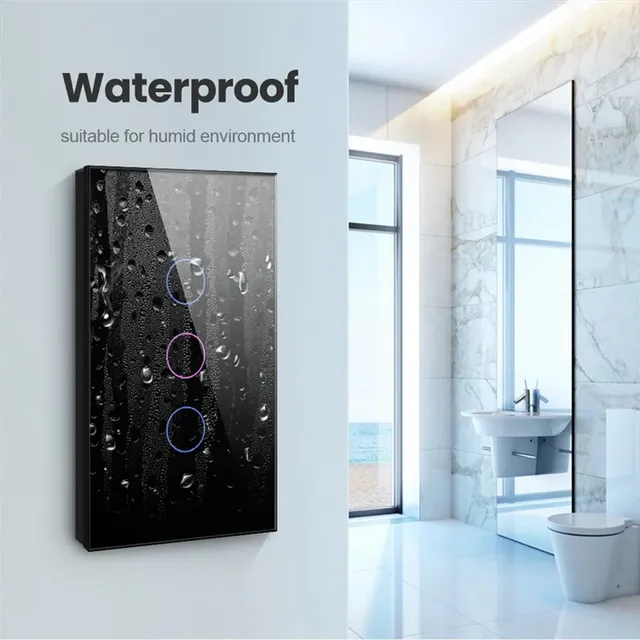 SUNRI-Wifi interrupteur mural intelligent 3 gangs… – vue 6