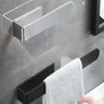 Porte serviettes mural auto adhésif sans perçage acier… – vue 1