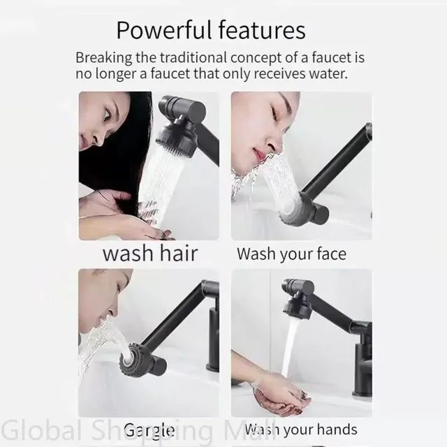 Robinet de cuisine rotatif à grand angle – vue 6