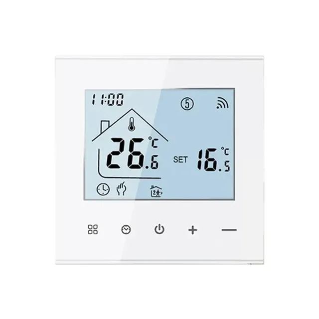 VELIF-Tuya Thermostat de sol chaud 16A Wifi intelligent… – vue 5