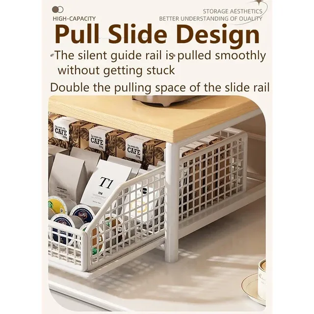 Support rangement microondes cuisine moderne compact… – vue 5