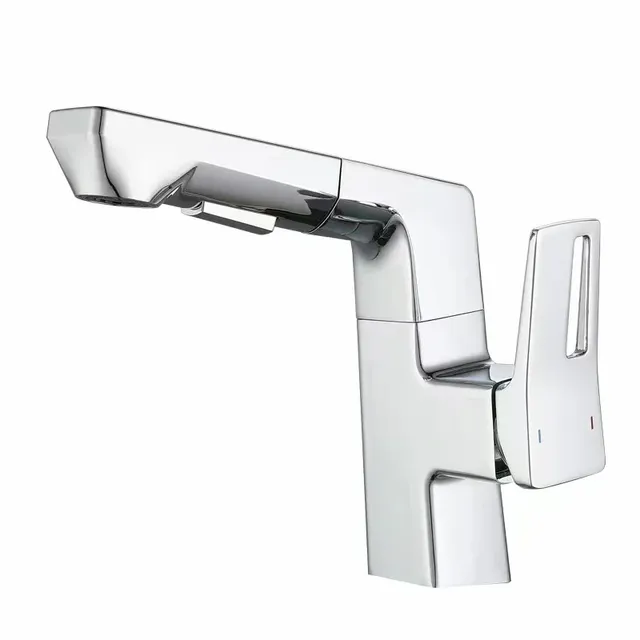 Robinet de lavabo extractible pour salle de bains – vue 6