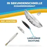 Bouchon vidange lavabo acier inoxydable anticolmatage… – vue 4