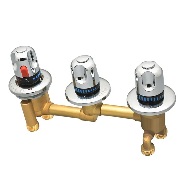 Mitigeur bain thermostatique trois pièces encastré… – vue 3