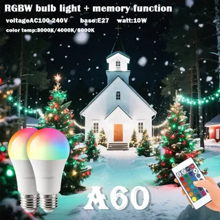 Base d'ampoule LED E27 RGB
