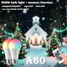 Base d'ampoule LED E27 RGB – vue 1