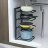 Organisateur de support de casseroles réglable – vue 3