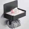 Porte-papier hygiénique avec étagère – vue 4
