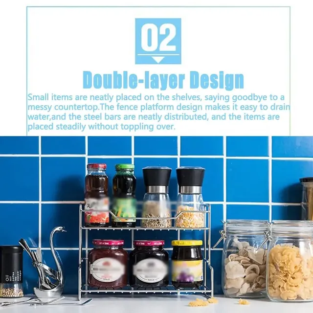 Étagère de rangement de cuisine moderne – vue 3