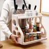 Étagère de sol de cuisine à double couche – vue 3