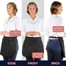 Tablier de coiffeur noir professionnel imperméable… – vue 2