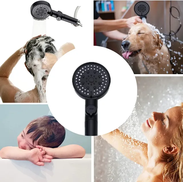 Pommeau de douche à main haute pression pour salle de bain – vue 4
