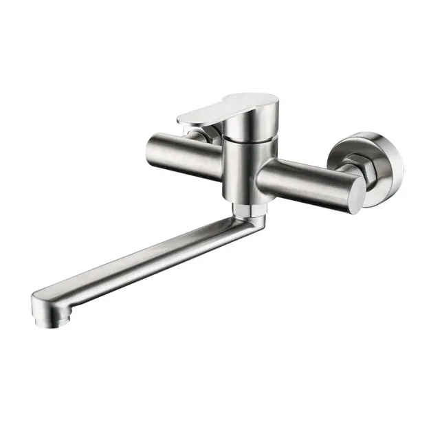Robinet d'évier de cuisine en acier inoxydable 304 or… – vue 5