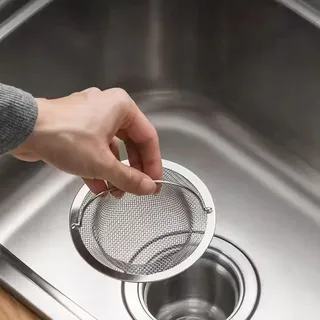 Passoire d'évier de cuisine en acier inoxydable