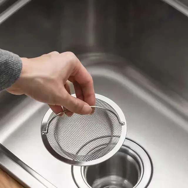 Passoire d'évier de cuisine en acier inoxydable