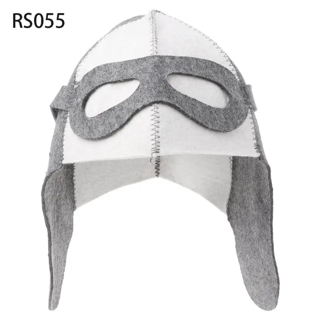 Bonnet sauna feutre laine protection chaleur tête… – vue 2