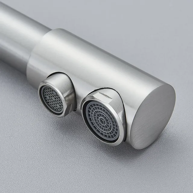 Mitigeur cuisine monotrou inoxydable brossé satiné bec… – vue 5