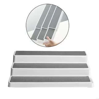 Organisateur épices trois niveaux plastique durable antidérapant blanc…