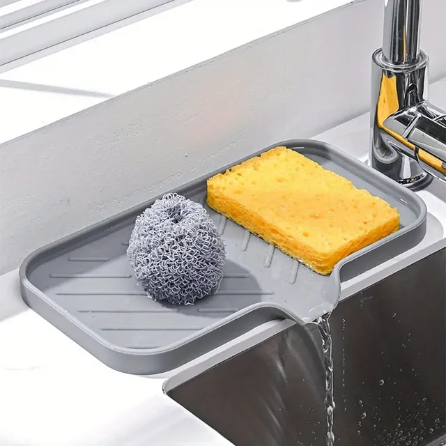 Plateau d'évier en Silicone avec vidange – vue 3