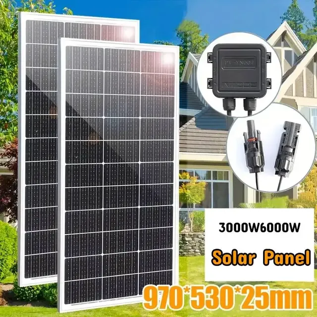 Kit de panneaux solaires 6000W 3000W