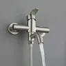 Robinet de douche de salle de bains en acier…