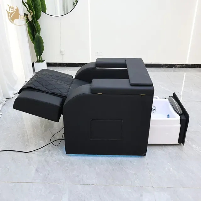 Fauteuil pédicure spa professionnel cuir synthétique… – vue 6