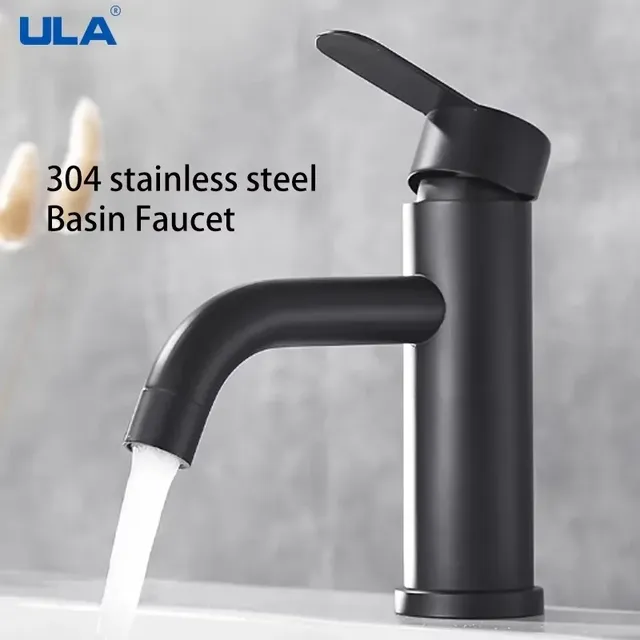 ULA mitigeur lavabo monocommande pont monté inox… – vue 5