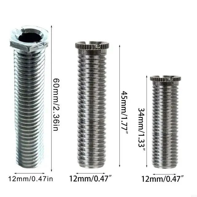 Vis crépine évier panier fixation filetage fin tête… – vue 6