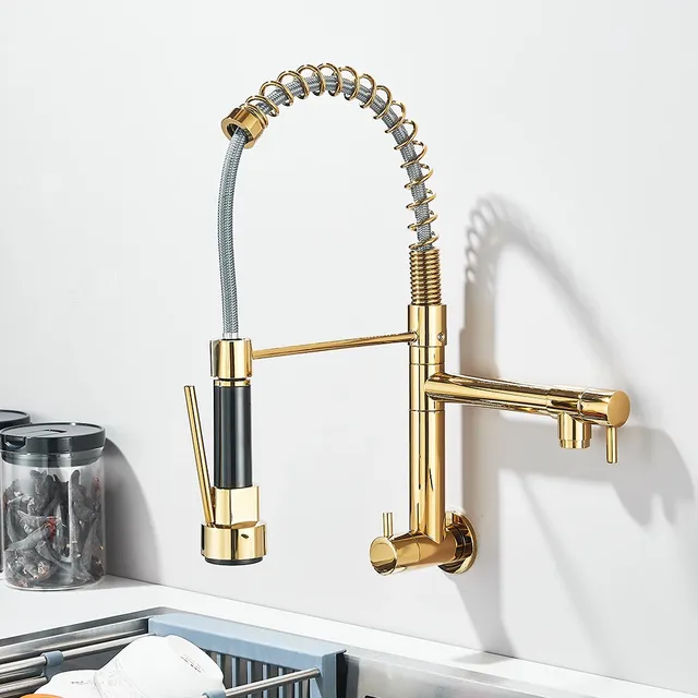 Robinet mural monocommande professionnel douchette… – vue 2