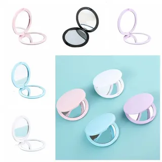 Petit miroir rond Portable Double face