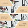 Robinet de cuisine 4 en 1 en acier inoxydable – vue 5