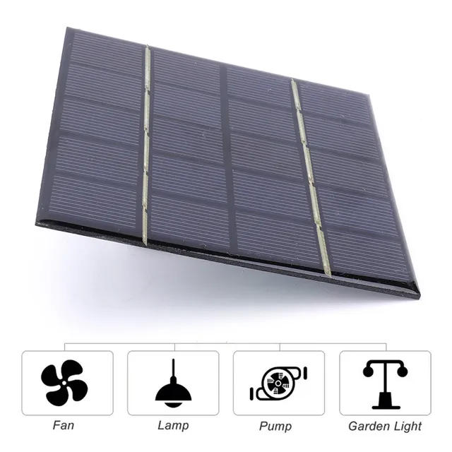 Micro panneau solaire portable en polysilicium – vue 3