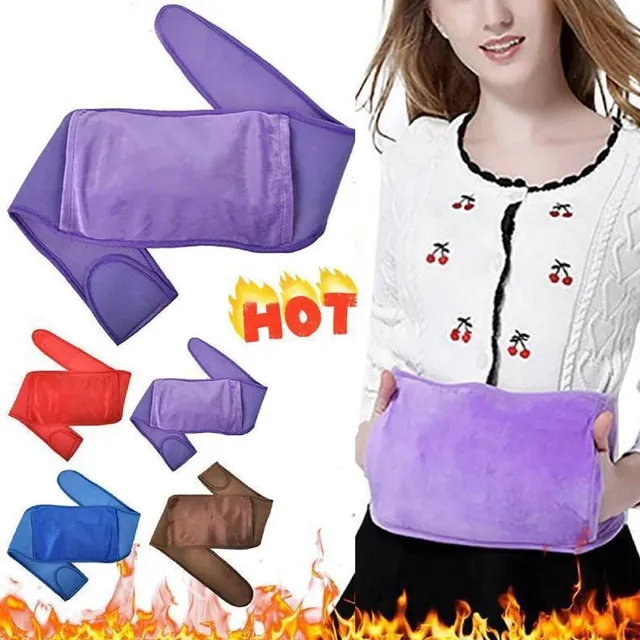 Chauffe-taille en peluche pour bouillotte – vue 2